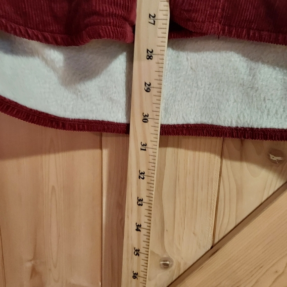 Expeditions By Wrangler, Brushed Corduroy Coat, Fleece Lined Men's, Long Sleeve. - Picture 3 of 12